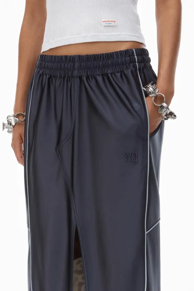 Alexander Wang Skirts Women Deconstructed Tube Skirt In Satin Faille Jersey