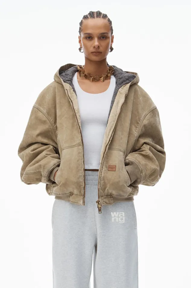 Alexander Wang Sweatpants Women Puff Logo Sweatpant In Structured Terry