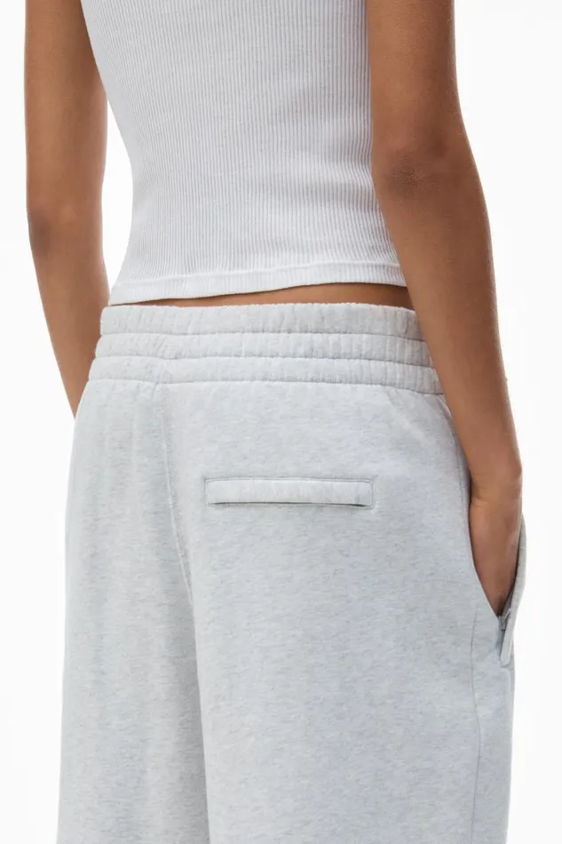 Alexander Wang Sweatpants Women Puff Logo Sweatpant In Structured Terry