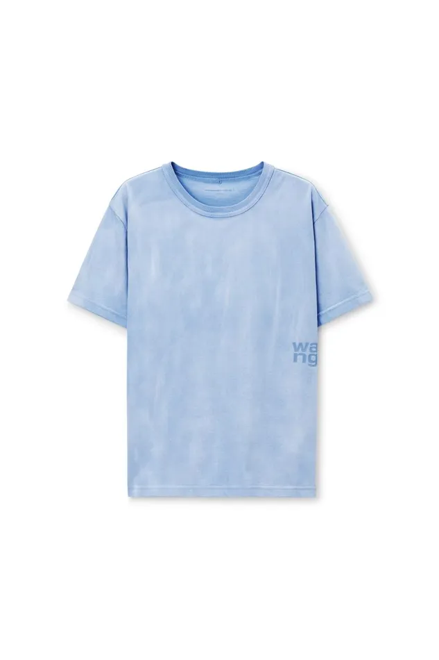 Alexander Wang TShirts Women Puff Logo Tee In Cotton Jersey