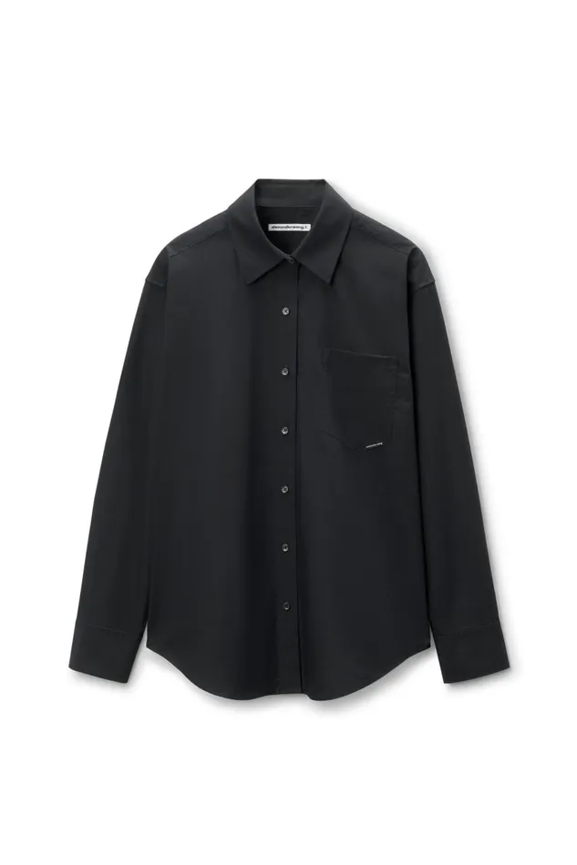 Alexander Wang Tops and Shirts Women Boyfriend Shirt In Cotton