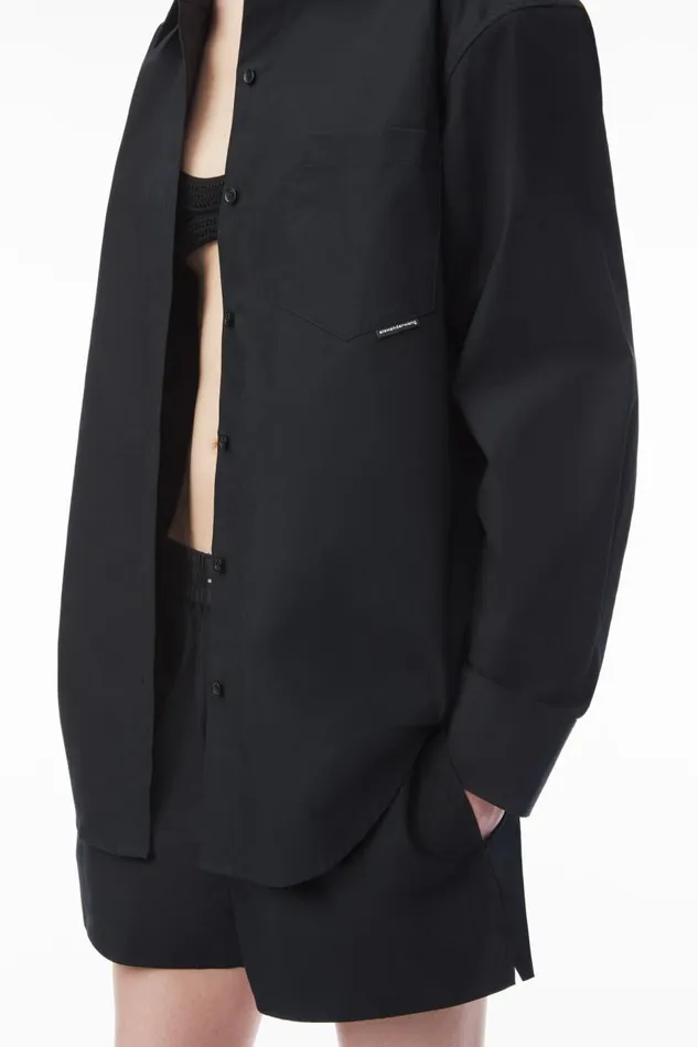 Alexander Wang Tops and Shirts Women Boyfriend Shirt In Cotton