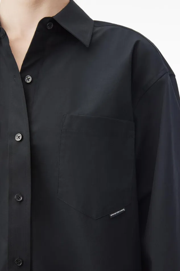 Alexander Wang Tops and Shirts Women Boyfriend Shirt In Cotton