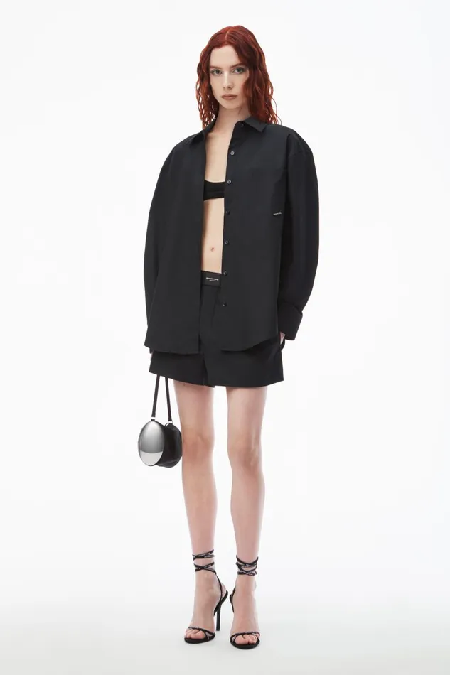 Alexander Wang Tops and Shirts Women Boyfriend Shirt In Cotton