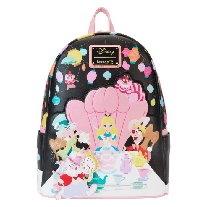 Alice In Wonderland Unbirthday Mini Backpack Unisex Loungefly Backpacks