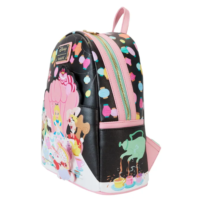 Alice In Wonderland Unbirthday Mini Backpack Unisex Loungefly Backpacks Alice In Wonderland Unbirthday Mini Backpack Unisex Loungefly Backpacks