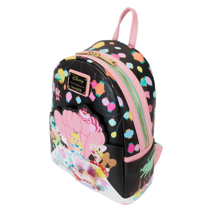 Alice In Wonderland Unbirthday Mini Backpack Unisex Loungefly Backpacks Alice In Wonderland Unbirthday Mini Backpack Unisex Loungefly Backpacks