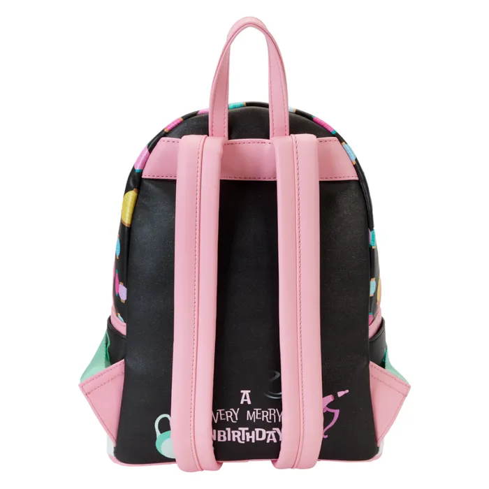 Alice In Wonderland Unbirthday Mini Backpack Unisex Loungefly Backpacks Alice In Wonderland Unbirthday Mini Backpack Unisex Loungefly Backpacks