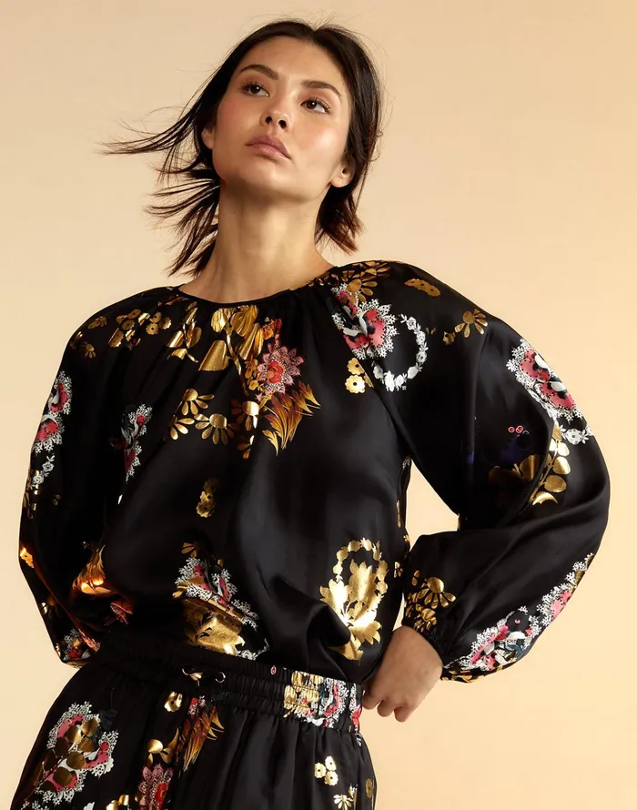 Alice Silk Blouse 8211 Frlmu Women Cynthia Rowley Tops
