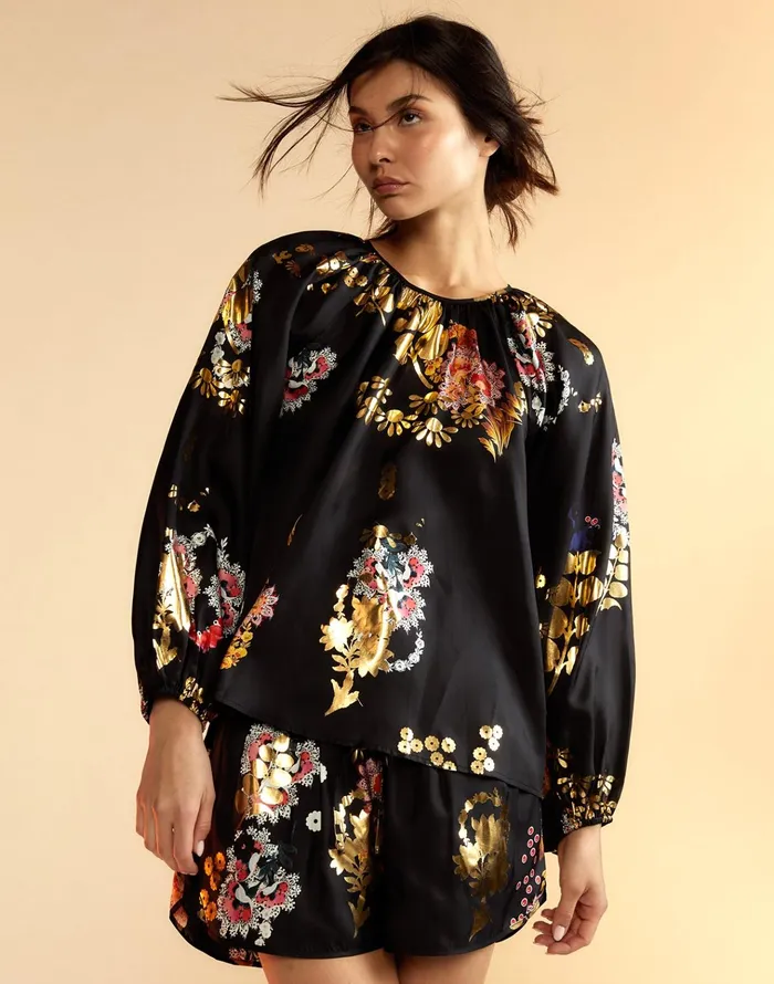 Alice Silk Blouse 8211 Frlmu Women Cynthia Rowley Tops