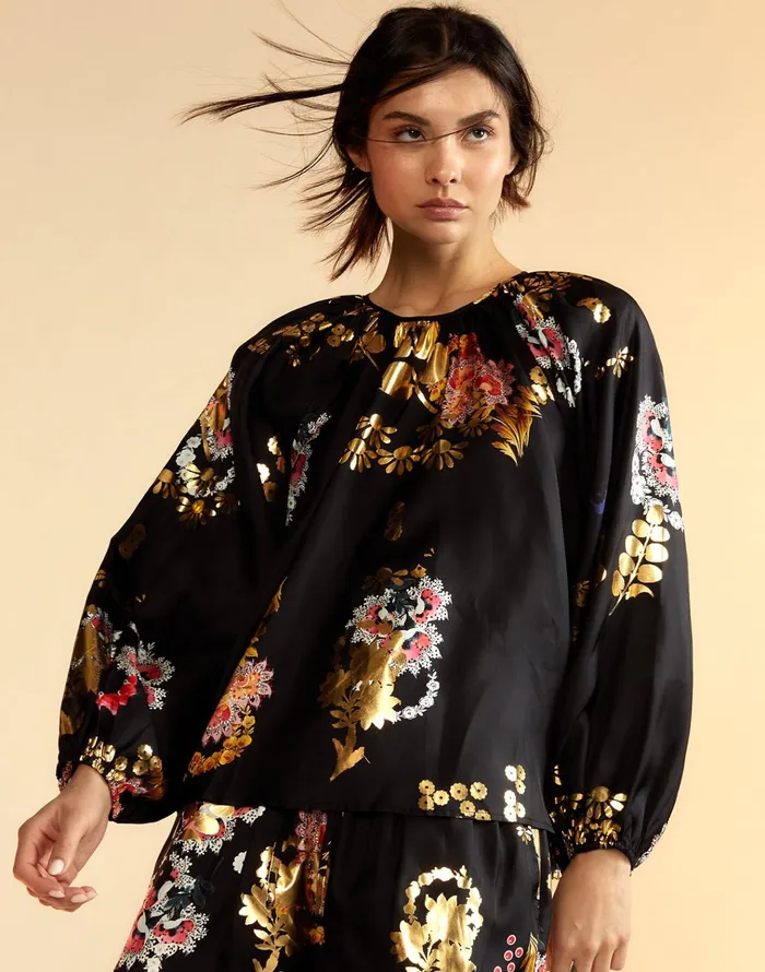 Alice Silk Blouse 8211 Frlmu Women Cynthia Rowley Tops