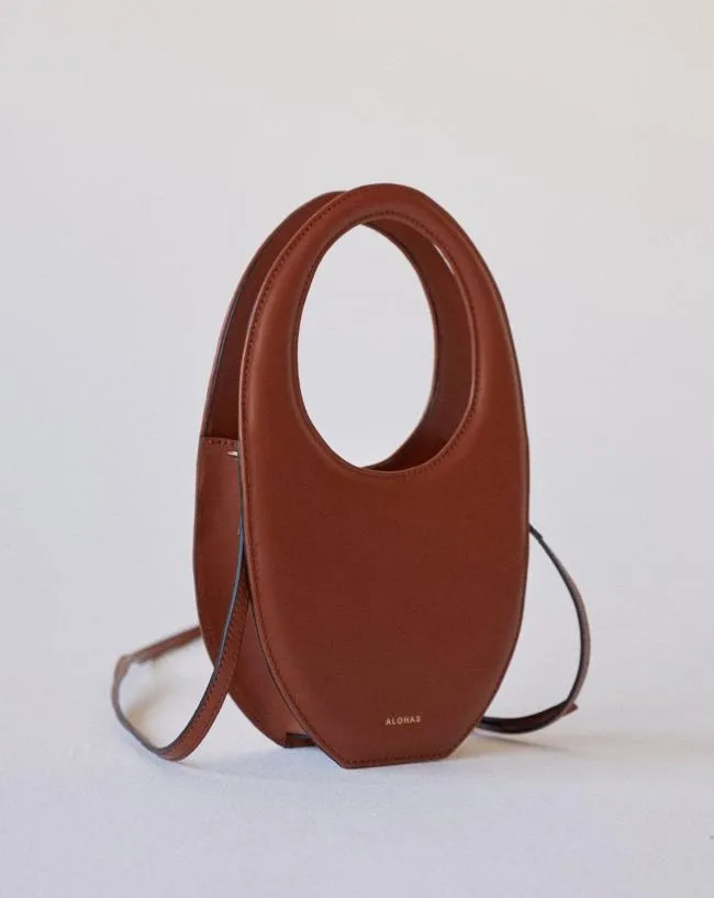 ALOHAS Bags The O 8211 Brown Leather Handbag 8211 Women