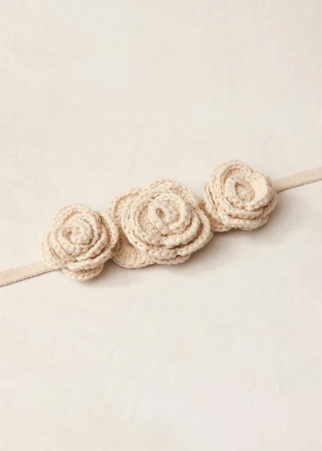 ALOHAS Jewelry Fleur 8211 Cream Cotton Necklace 8211 Women