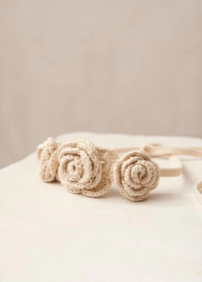 ALOHAS Jewelry Fleur 8211 Cream Cotton Necklace 8211 Women