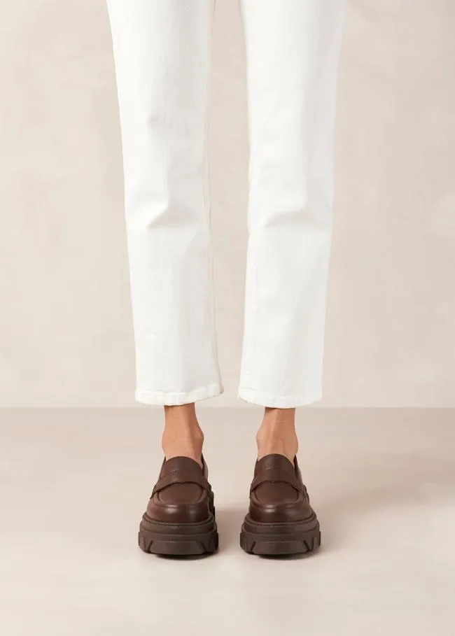 ALOHAS Loafers Trailblazer 8211 Brown Chunky Loafers 8211 Women