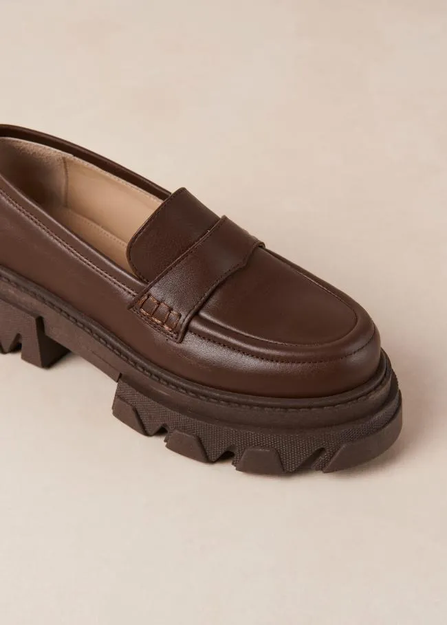 ALOHAS Loafers Trailblazer 8211 Brown Chunky Loafers 8211 Women