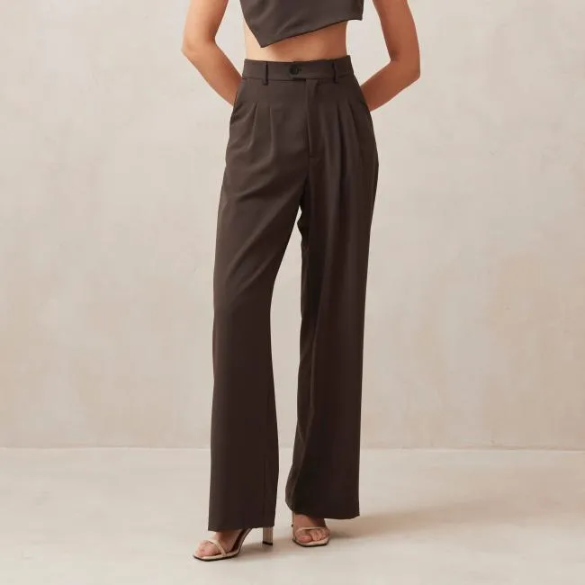 ALOHAS Pants Irina 8211 Brown Pants 8211 Women