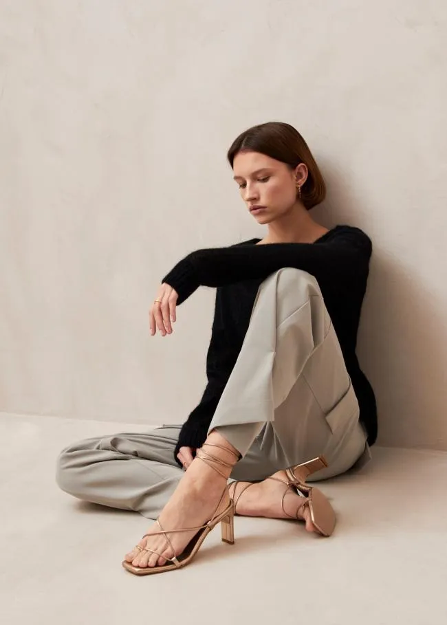 ALOHAS Pants Rita 8211 Gray Cargo Pants 8211 Women