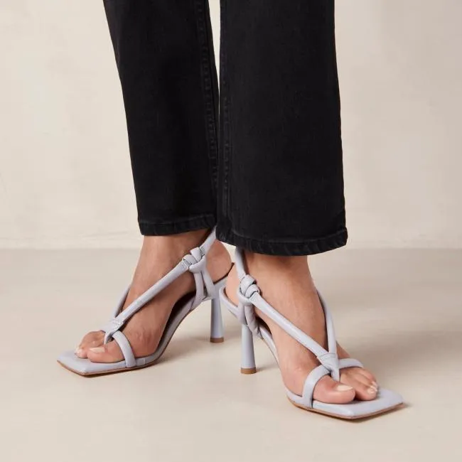 ALOHAS Sandals Sheila 8211 Purple Leather Sandals 8211 Women