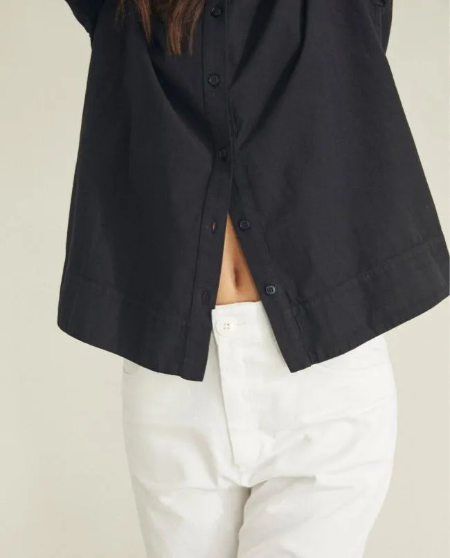 ALOHAS Shirts Zeal 8211 Black Cotton Shirt 8211 Women