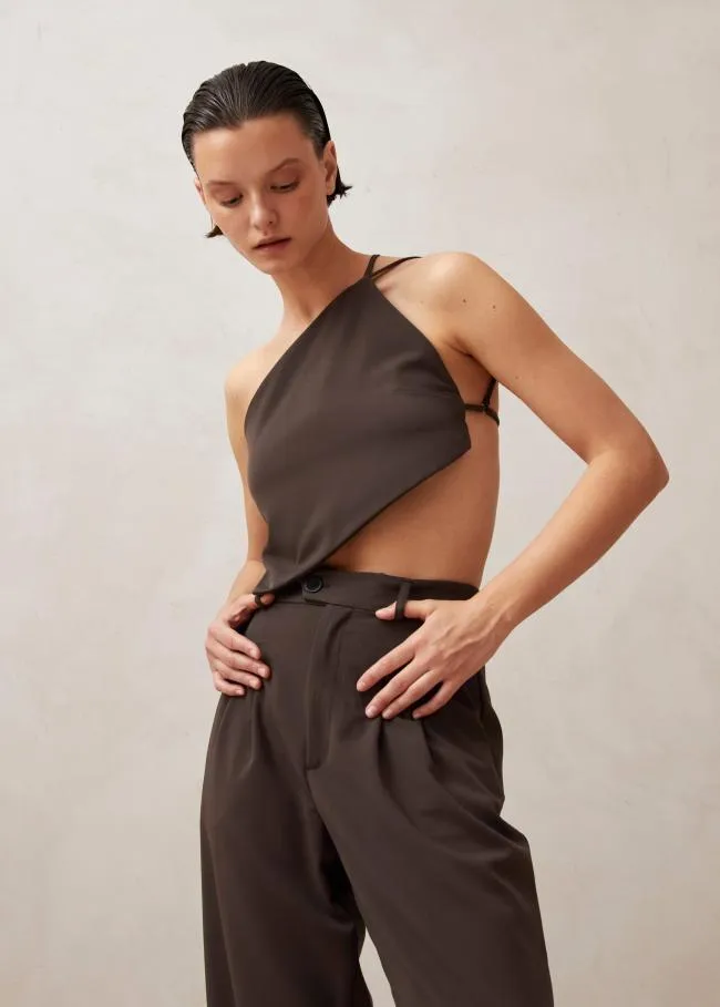 ALOHAS Tops Lea 8211 Brown Top 8211 Women