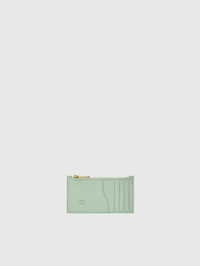 ATP Atelier Small Leather Goods Moscosi Lattementa Leather Card Holder Lattementa 8211 Women
