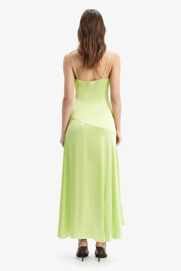 Bardot Occasion Dresses Sorella Midi Dress In Lime 8211 Women Bardot Occasion Dresses Sorella Midi Dress In Lime 8211 Women