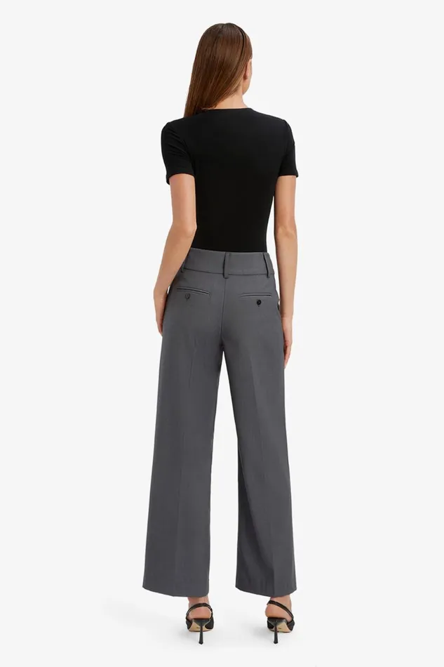 Bardot Pants Maika Straight Leg Pant In Dark Grey 8211 Women Bardot Pants Maika Straight Leg Pant In Dark Grey 8211 Women