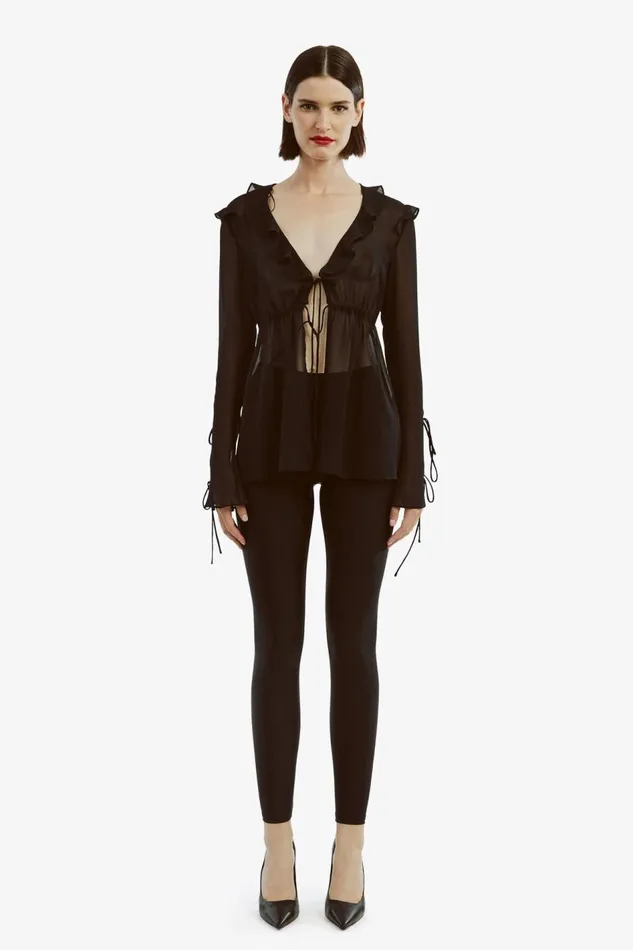 Bardot Pants Roller Legging In Black 8211 Women Bardot Pants Roller Legging In Black 8211 Women