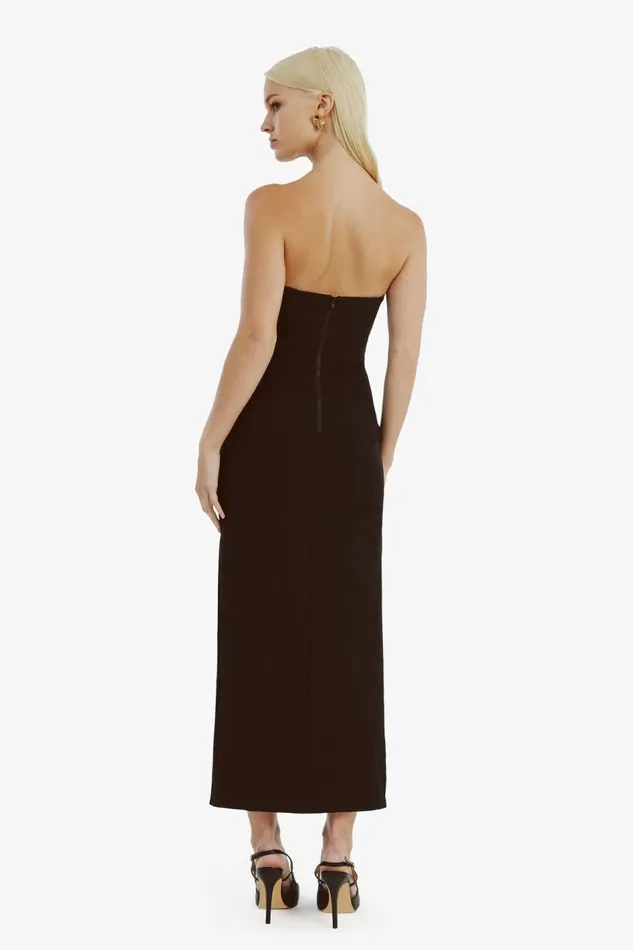 Bardot Party Dresses Eleni Midi Dress In Black 8211 Women Bardot Party Dresses Eleni Midi Dress In Black 8211 Women