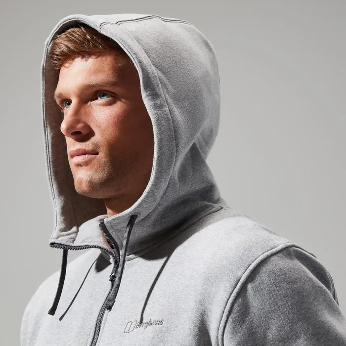 Berghaus Fleece Logo FZ Hoody Dark Grey 8211 Men Berghaus Fleece Logo FZ Hoody Dark Grey 8211 Men