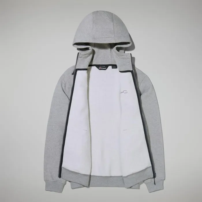 Berghaus Fleece Logo FZ Hoody Dark Grey 8211 Men Berghaus Fleece Logo FZ Hoody Dark Grey 8211 Men
