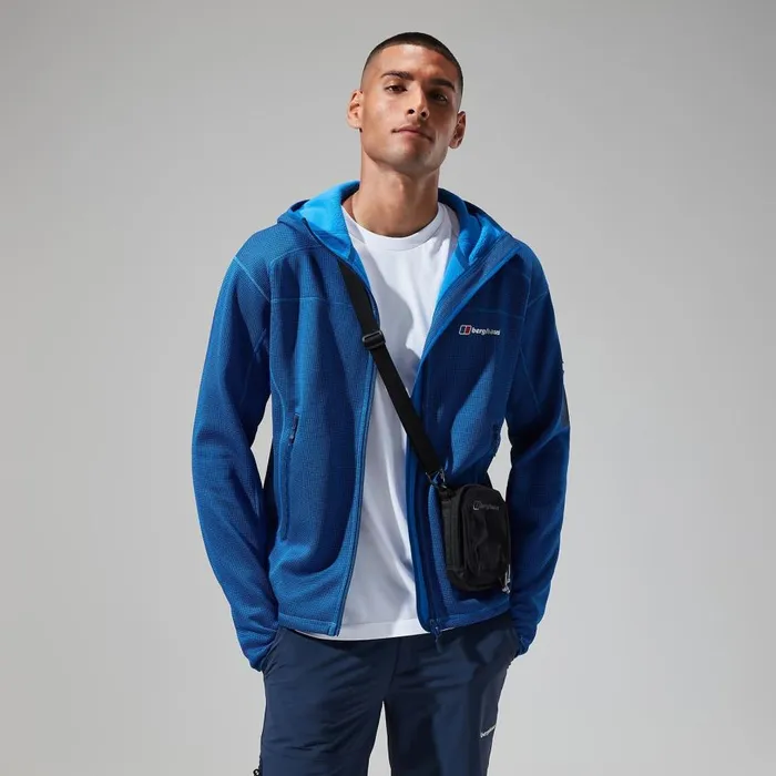 Berghaus Fleece Pravitale MTN 20 Hooded Jacket 8211 BlueDark Blue 8211 Men