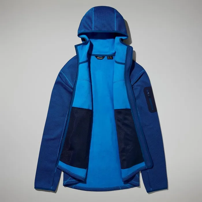 Berghaus Fleece Pravitale MTN 20 Hooded Jacket 8211 BlueDark Blue 8211 Men