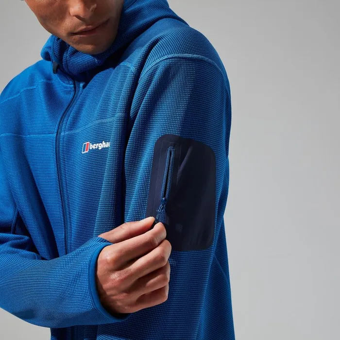 Berghaus Fleece Pravitale MTN 20 Hooded Jacket 8211 BlueDark Blue 8211 Men