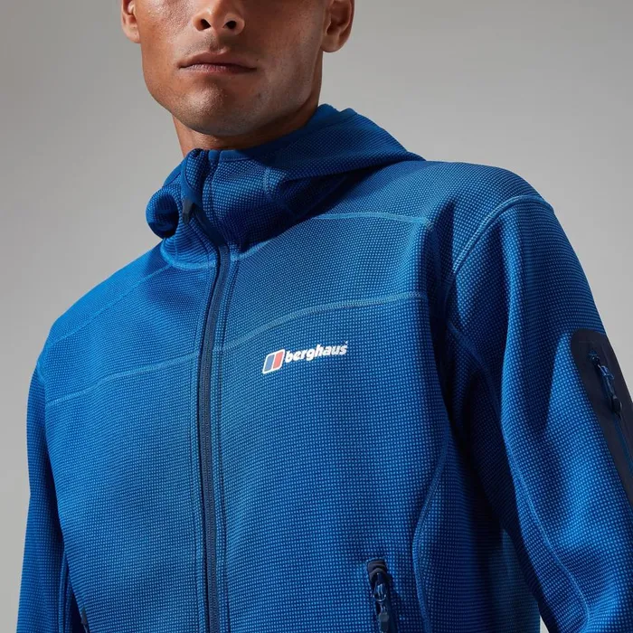 Berghaus Fleece Pravitale MTN 20 Hooded Jacket 8211 BlueDark Blue 8211 Men