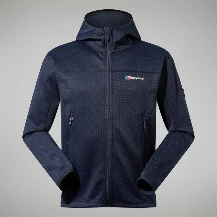 Berghaus Fleece Pravitale MTN 20 Hooded Jacket 8211 Dark BlueBlue 8211 Men
