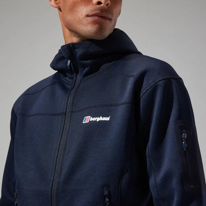 Berghaus Fleece Pravitale MTN 20 Hooded Jacket 8211 Dark BlueBlue 8211 Men
