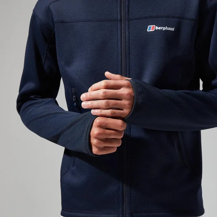 Berghaus Fleece Pravitale MTN 20 Hooded Jacket 8211 Dark BlueBlue 8211 Men