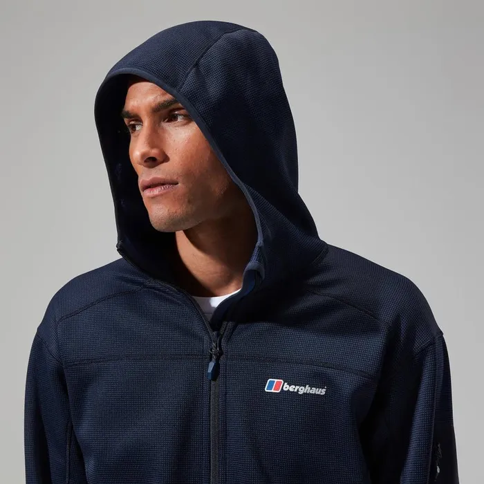 Berghaus Fleece Pravitale MTN 20 Hooded Jacket 8211 Dark BlueBlue 8211 Men