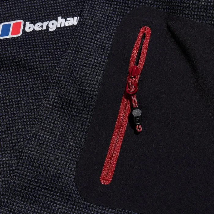 Berghaus Fleece Pravitale MTN 20 Hooded Jacket 8211 GreyBlack 8211 Men