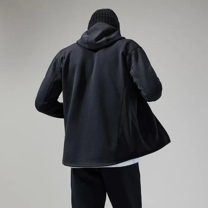 Berghaus Fleece Pravitale MTN 20 Hooded Jacket 8211 GreyBlack 8211 Men