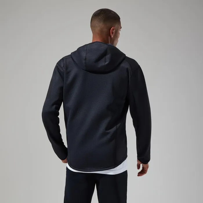 Berghaus Fleece Pravitale MTN 20 Hooded Jacket 8211 GreyBlack 8211 Men