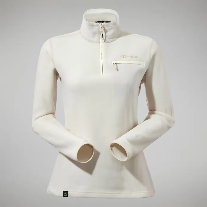 Berghaus Fleece Prism 20 Micro Half Zip Fleece 8211 Natural 8211 Women