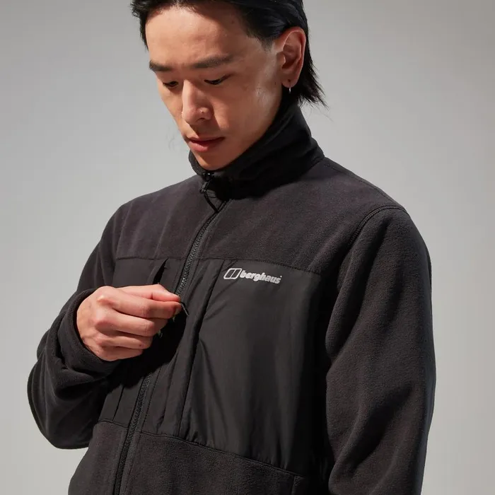 Berghaus Fleece Prism Guide InterActive Polartec Fleece Jacket 8211 Black 8211 Men