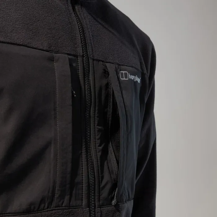 Berghaus Fleece Prism Guide InterActive Polartec Fleece Jacket 8211 Black 8211 Men