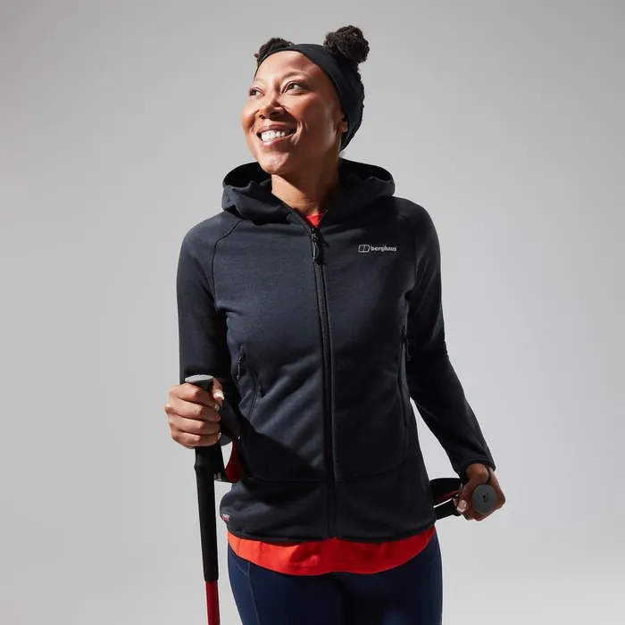 Berghaus Hoodies Heuberg Hoody 8211 BlackGrey 8211 Women