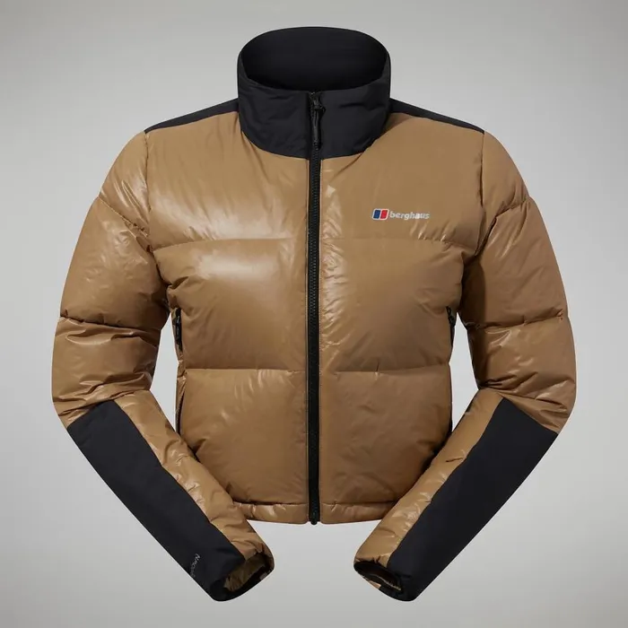 Berghaus Insulated Arkos Reflect Crop Down Jacket 8211 Dark GreenBlack 8211 Women Berghaus Insulated Arkos Reflect Crop Down Jacket 8211 Dark GreenBlack 8211 Women