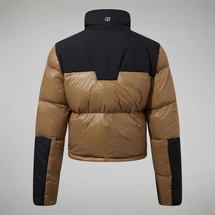 Berghaus Insulated Arkos Reflect Crop Down Jacket 8211 Dark GreenBlack 8211 Women