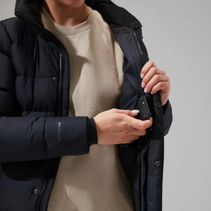 Berghaus Insulated Rosthwaite Reflect Down Jacket 8211 Black 8211 Women